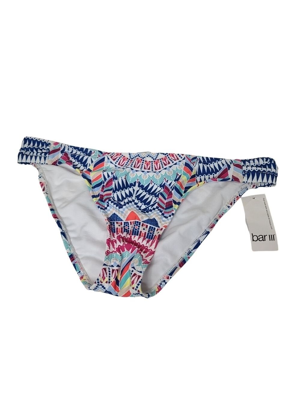 NWT Bar III Multi Colored Bikini Bottom XL